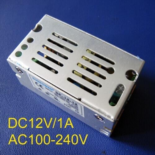 High quality 12V 1A LED Strip Power supply led 12vdc 12W Switching power supply,DC12V led adapter free shipping 5pcs/lot