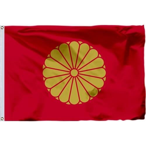 Japanese Emperor Flag 150X90cm (3x5FT) 120g 100D Polyester Double Stitched High Quality Free Shipping