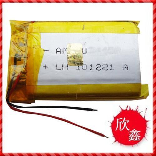 3.7V polymer lithium battery 654277 2300mah mobile power navigation PSP MP5 Rechargeable Li-ion Cell