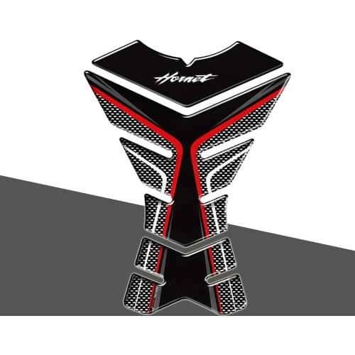 3D Carbon-look Motorcycle Tank Pad Protector Decal Stickers Case for Honda Hornet CB600F CB650F CB250 CB1000R
