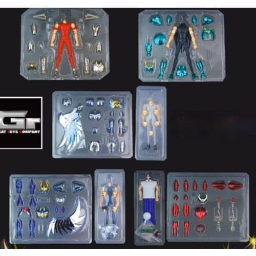 Anime Saint Seiya Model GT Saint Cloth Warrior Myth Model EX Final Pegasus White Bird Tianlong Unicorn Fairy Phoenix Figure Gift