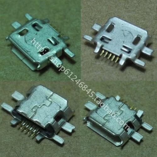 Free shipping for Netbook Tablet PC phone Micro USB data interface plug the end SMD 5-pin U039