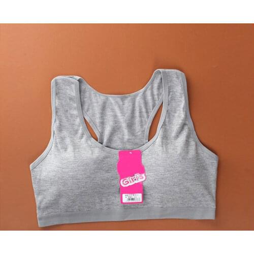 Kid Sports Bra Push Up Running Yoga Bra Tops Girls Seamless Sport Bras Sportswear Training Puberty Sports Fitness Bras