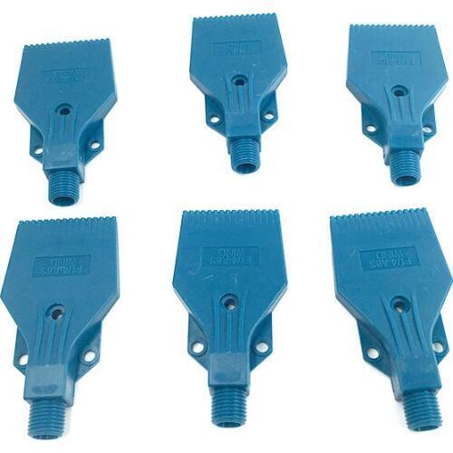 F-TYPE 1/4"air blowing off spray nozzle,air blower drying nozzle,flat air blow nozzle,high impact wind jet nozzle,ABS air blower