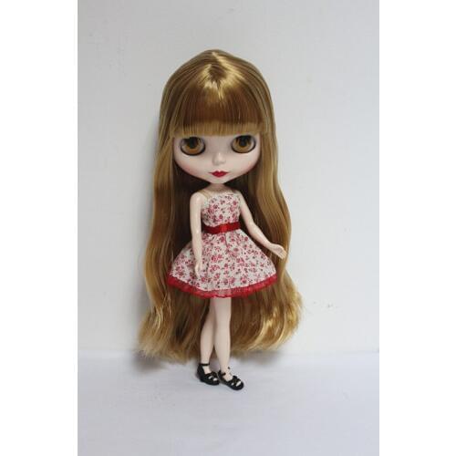 Free Shipping big discount RBL-29DIY Nude Blyth doll birthday gift for girl 4 colour big eyes dolls with beautiful Hair cute toy