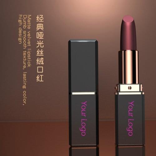 40pc Custom Logo Wholesale Matte Lipstick Tubes Waterproof Long Lasting Sexy Lipstick Pigments Makeup Maquillaje ( no box )