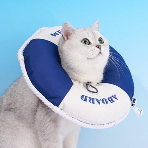 Anti-Bite Lick Surgery Wound Healing Protective Elizabeth Cat Collar Pet Dog Neck Cone Recovery Collar Pet Supplies