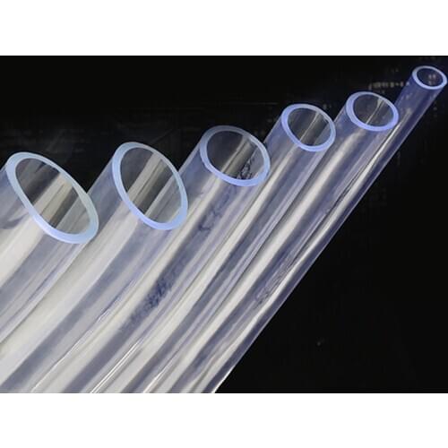 PVC Hose Water Tube Pipe for Water Pump, durable soft transparent Garden Water Hose, Aquarium Pump Tube for Irrigation fountain