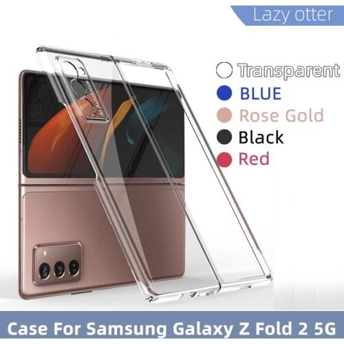 Pre sale For Samsung Galaxy Z Fold 2 5G Case For Galaxy Fold Case Full Protection Ultra-thin Flip Matte Hard PC Cover