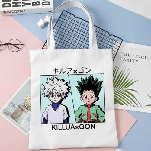 Hunter x Hunter shopping bag reusable bolso recycle bag tote eco bag bolsas ecologicas boodschappentas reciclaje sacola custom