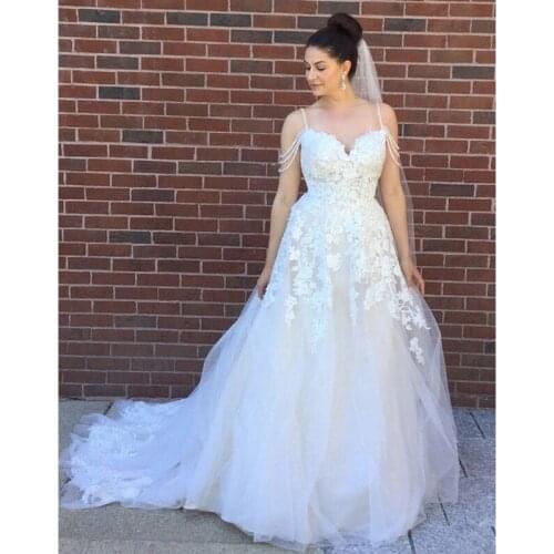Wedding Dresses Ball Gown 2021 Lace Applique With Sleeves Bridal Gown Bride Dress Vestido de Noiva