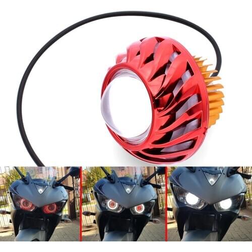 Motorcycle LED Headlights Angel Eyes 34W 2000LM Hi/Lo/Strobe Beam Lamp For BMW S1000R S1000 Benelli be300 be600 tnt/be 300 600