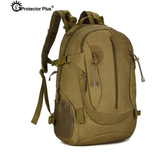 PROTECTOR PLUS 40L Tactical Backpack Military Assault Pack Backpack Hunter Pockets Bag Waterproof CS CF Durable