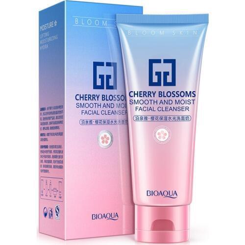 Moisturizing Facial Cleanser Face Care Deeply Clean Whitening Filling Water Contractive Pore Carry Bright Skin Face Washing