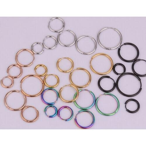 1PC Helix Piercing Gold Color Septum Rings Open Small Septum Piercing Nose Earrings Women Men Ear Nose Piercing Jewelry