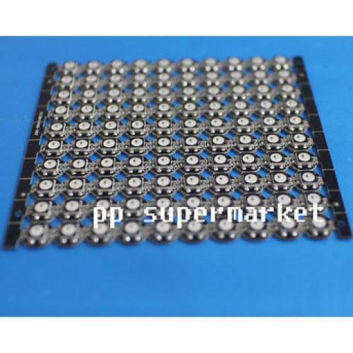 100pcs WS2812B 5050 RGB LED &PCB Board 1-LED Module Pixel Light 5V black pcb