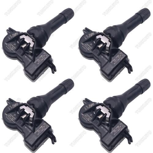 4 Piece /Set Tire Pressure Sensor 407003AN1D for Nissan Leaf Nissan Sentra 315MHz ABS+Metal