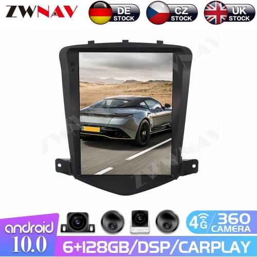 Android 10.0 128G For Chevrolet Cruze/08-13 ISP Touch Screen Car Multimedia Radio Player GPS Navigation Built In DSP Carplay AHD