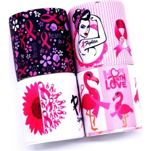 Free shipping 50 yard cartoon printed grosgrain ribbon 33404