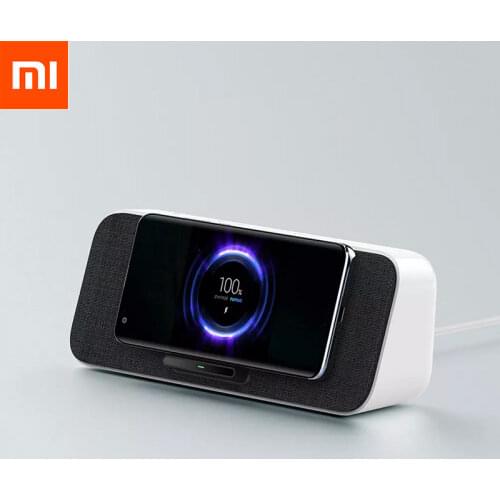 Xiaomi 30W MAX Wireless Charging Bluetooth 5.0 Speaker With Microphone Support Mi AI NFC For iPhone 11 Samsung Xiaomi 10/10 Pro