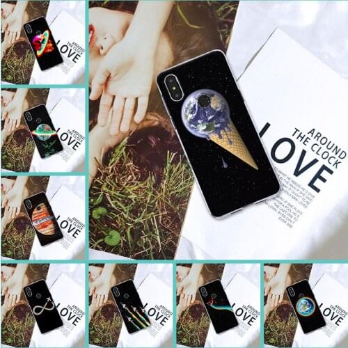 Funny Star Art Space Rainbow Skull Phone Case For Xiaomi Mi Note Mix 1 2 2S 3 Silicone Soft Back Cover For Xiaomi Mi Max 1 2 3