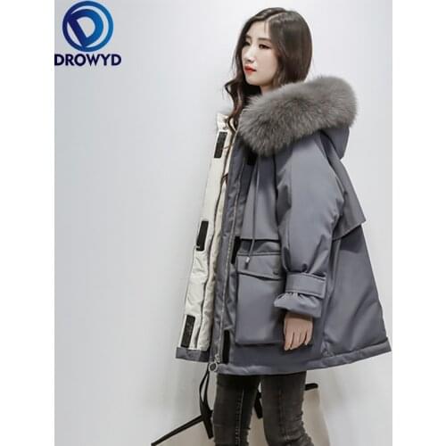 DROWYD Women's Jackets With Fur