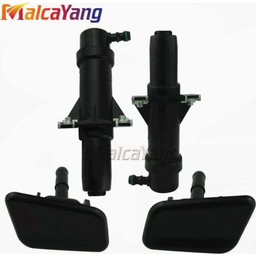 Car-Styling Front Headlight Washer Spray Nozzle pump For Hyundai IX55 Veracruz 2007-2015 Headlamp washer Jet Cover Cap