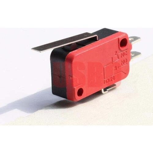 On-Off 25/15A 125/250V Red Mirco Switch With Handle Belt Electric Screwdriver Matching Stroke limit switch