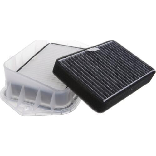 Hot High Quality New 2 Pcs 2 Hole Auto Car Cabin Filter For Vw Sagitar Passat Magotan Tiguan Touran Audi qiang