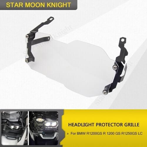 Motorcycle Headlight Protector Grille Guard Cover For BMW R1200GS R 1200 GS R1250GS LC Adventure Accessories Motor Parts