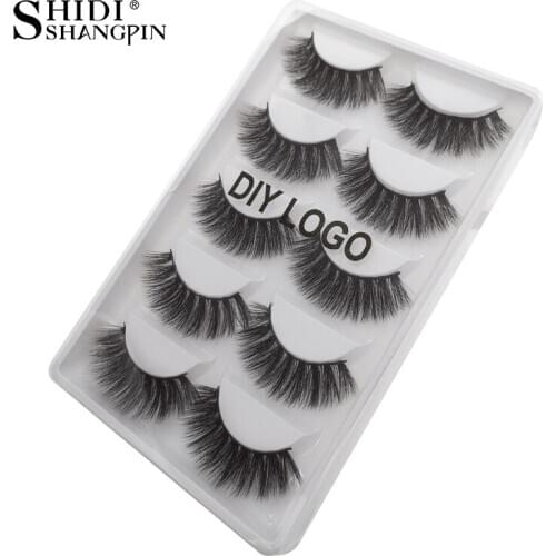 Mink eyelashes DIY LOGO packaging wholesale supplier private label makeups false eyelashes natural 3d mink cilios custom label