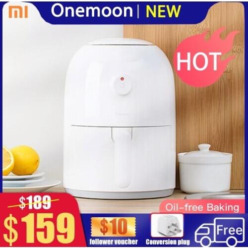 Onemoon OA1 Air Fryer White 2L Cooker non-stick cookware Electric oven
