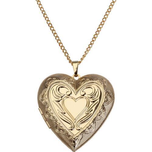 Retro Fashion Hollow Pocket Watch Necklace Luxury Style Flower Pattern Pendant for Women Long Chain Necklaces Gift