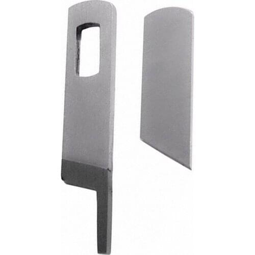 Movable Knife #412585 Stationary Knife #412479 For Singer 14U344B,354B,14U454,14U544,14SH654,Feiyue Yamata FY14U4AD,Consew 14TU