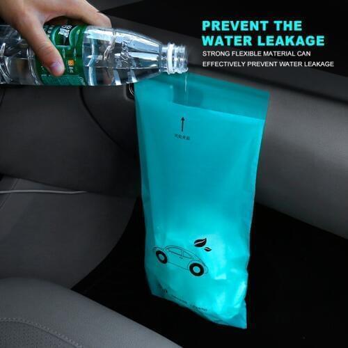 Portable Automotive Waste Storage Car Seat Back Storage Bags Car Trash Garbage Durable Car Auto Garbage Trash Can Rubbish Bags