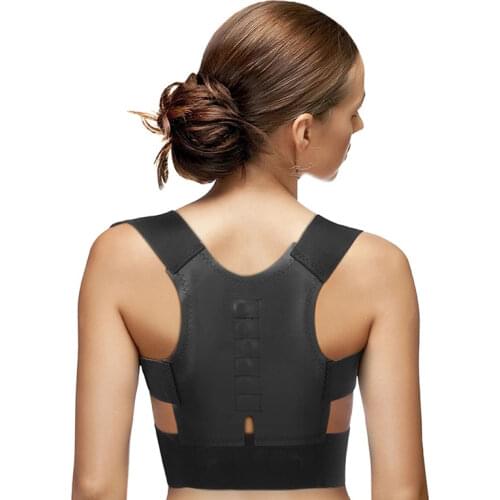 Posture Corrector Magnet Back Straight Support Brace Belt Corrective Therapy Corset Shoulder Lumbar Straighter Male Female Adult