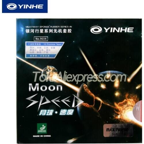 YINHE MOON SPEED Galaxy Table Tennis Rubber Pips-in Original YINHE Ping Pong Sponge
