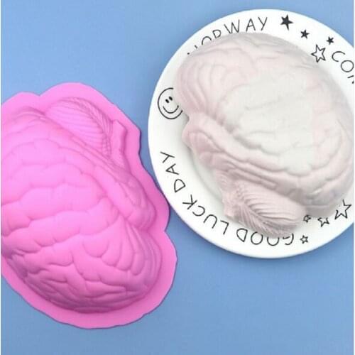 Brain shape Cake Silicone Mold Kitchen Bakeware Cake Tools DIY Desserts Mousse Silicone Molds For Baking