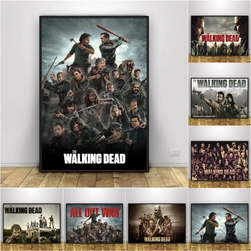 Modern The Walking Dead The Comic Wall Art Paint Wall Decor Canvas Prints Canvas Art Posters and Paintings Cuadros