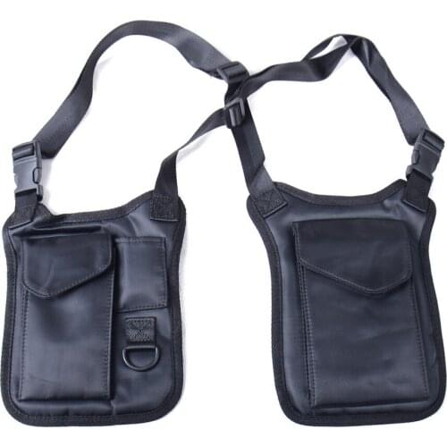 Hidden Underarm Hand Gun Bag Tactical Shoulder Bag Pistol Holster Holder Organizer Pocket FBI Agent Backpack Military Pack