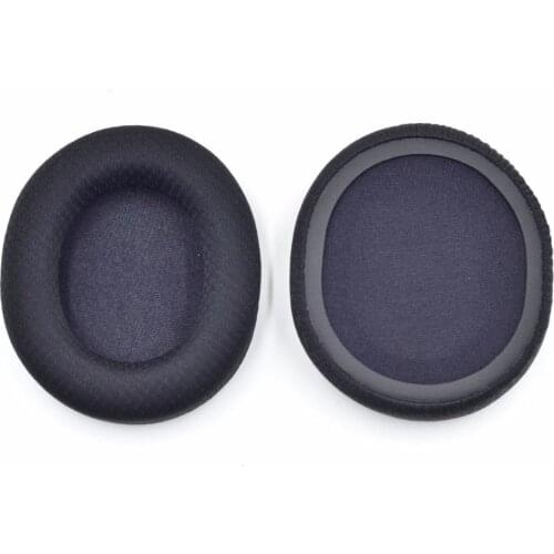Black fabric ear pads cushion for SteelSeries Arctis 3 5 7 Headphone