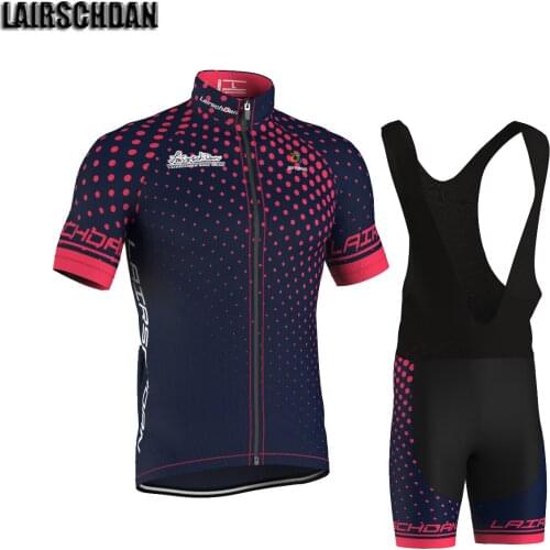 Maillot Velo Pro 2021 LairschDan Man Summer Breathable Polyester Mountain Bike Clothes Lycra Bicycle Short For Men Set MTB Wear