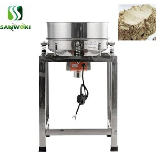 110v 220v 40cm Sieving Shaker Machine vibration separator Shaking machine wheat flour vibrating sieve powder filter machine