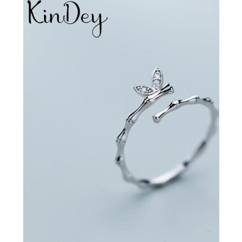 New Fashion Gothic Crystal Leaf Rings For Women Wedding Rings Fashion Boho Jewelry Ladies Accessories