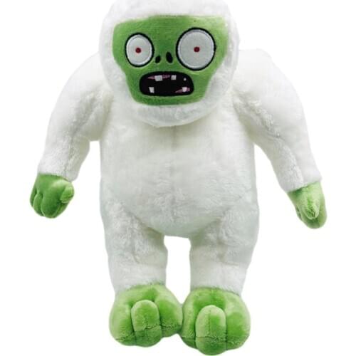 1pcs 35cm Plants vs Zombies Plush Toys Doll PVZ ZOMBIE YETI Zombies Soft Stuffed Toys for Children Kids Gifts