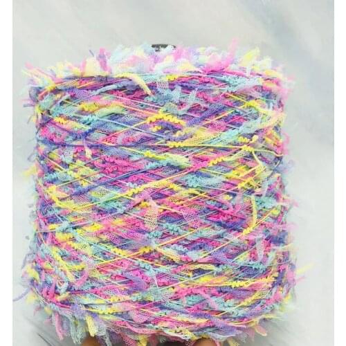 500g Net yarn Cotton Yarn For Knitting Acrylic Yarn Crochet threads Knit sweater yarn Scarf knitting yarn Butterfly yarn ZL59