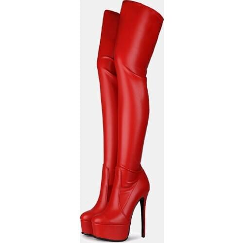 Arden Furtado 2020 autumn Fashion Womens Shoes sexy platform Over The Knee High Boots Elegant print zipper thigh high boots 41