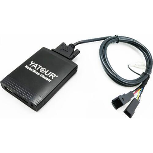 Yatour Car Digital Music Changer BM4H for 16:9 navigation BMW models USB SD AUX Car Digital CD changer interface adapter