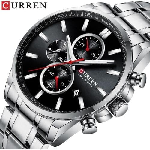 CURREN Men Watches Luxury Famous Top Brand Mens Fashion Casual Dress Watch Military Quartz Wristwatches Saat Relogio Masculino