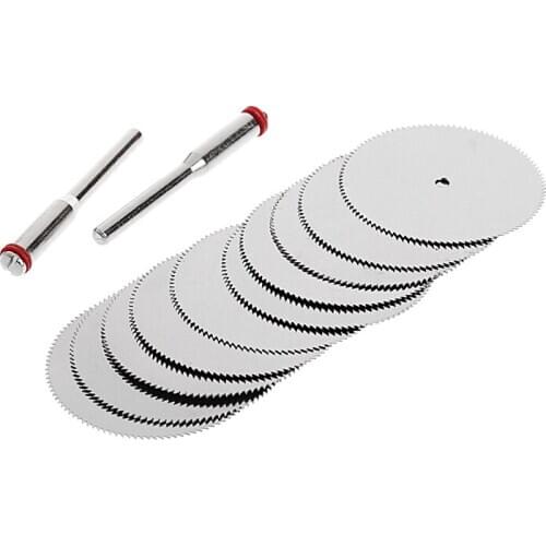 Wood Saw Blade Disc + 2 x Rod Dremel Rotary Cutting Tool